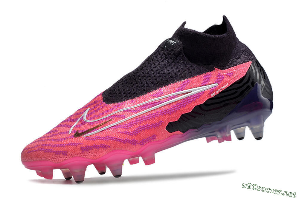 Men's Nike Phantom GX Elite Link Pro SG Football Boots - Pink/White/Black 5