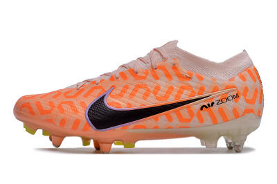 Men's Nike Air Zoom Mercurial Vapor 15 Elite SG Football Boots - Orange/Pink/Black/Purple