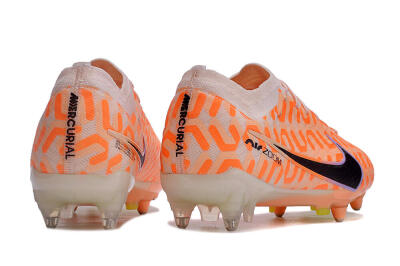 Men's Nike Air Zoom Mercurial Vapor 15 Elite SG Football Boots - Orange/Pink/Black/Purple
