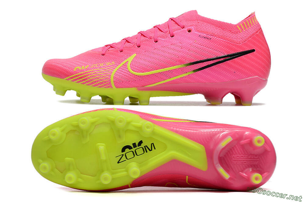 Men's Nike Air Zoom Mercurial Vapor 15 Elite FG Football Boots - Red/Yellow/Black 1