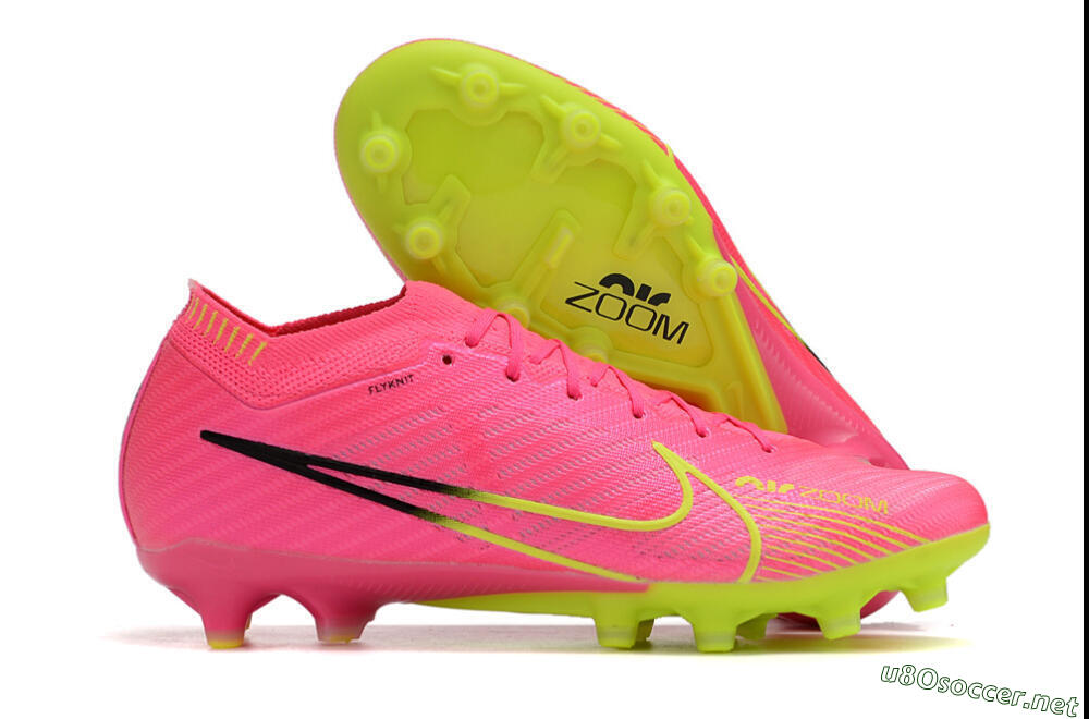 Men's Nike Air Zoom Mercurial Vapor 15 Elite FG Football Boots - Red/Yellow/Black 2
