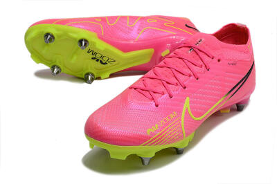 Men's Nike Air Zoom Mercurial Vapor 15 Elite SG Football Boots - Red/Yellow/Black