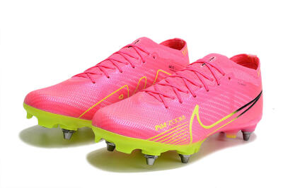 Men's Nike Air Zoom Mercurial Vapor 15 Elite SG Football Boots - Red/Yellow/Black