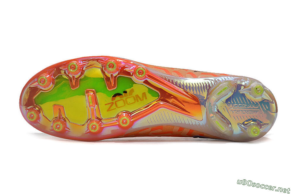 Unisex Nike Air Zoom Mercurial Superfly 9 Elite AG Football Boots - Pink/Black/Purple 5