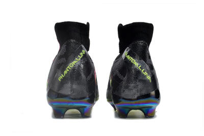 Men's Nike Phantom Luna Elite FG Football Boots - Black/Yellow/Pink