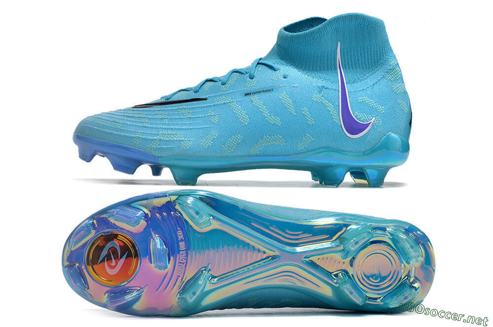 Men's Nike Phantom Luna Elite FG Football Boots - Blue/Purple/White 1