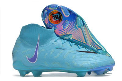 Men's Nike Phantom Luna Elite FG Football Boots - Blue/Purple/White
