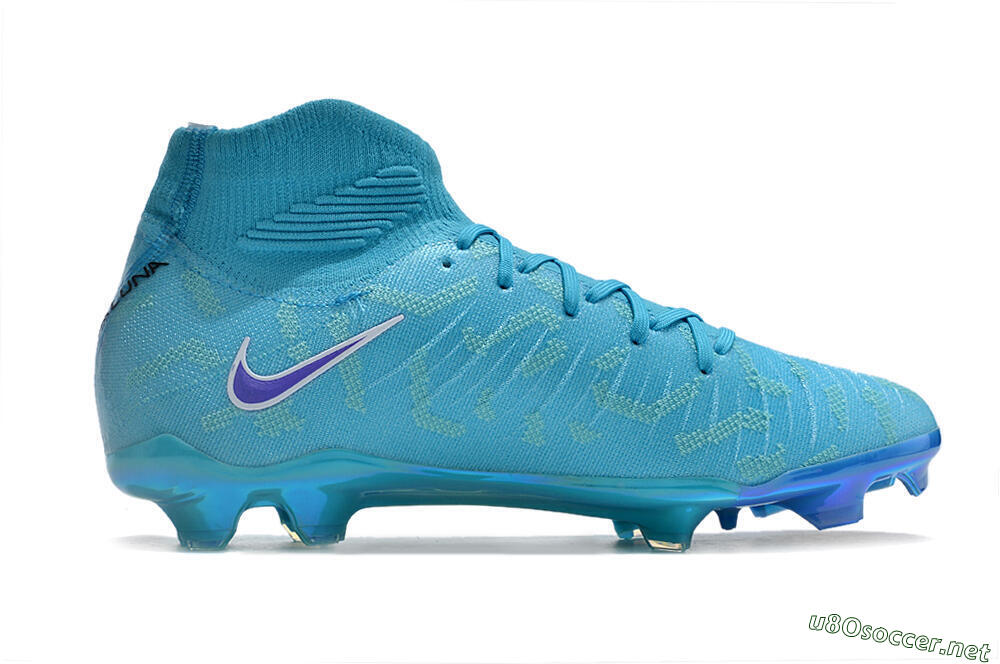 Men's Nike Phantom Luna Elite FG Football Boots - Blue/Purple/White 7