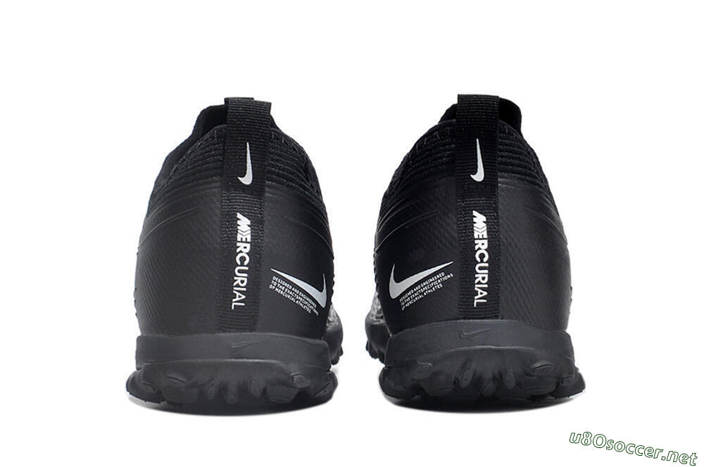 Unisex Nike Air Zoom Mercurial Vapor 15 Pro TF Football Shoes - Black/White/Yellow 5