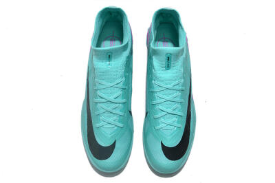 Unisex Nike Air Zoom Mercurial Superfly 9 Elite TF Football Shoes - Blue/Black/Purple