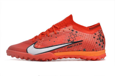 Unisex Nike Air Zoom Mercurial Vapor 15 Elite TF Football Shoes - Red/White/Black