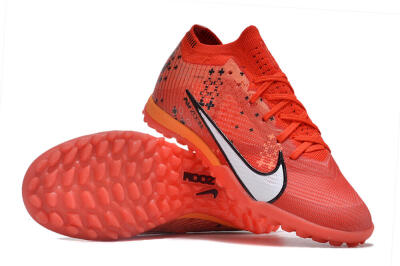 Unisex Nike Air Zoom Mercurial Vapor 15 Elite TF Football Shoes - Red/White/Black