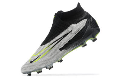 Men's Nike Phantom GX Elite DF FG Football Boots - Grey/Black/Yellow