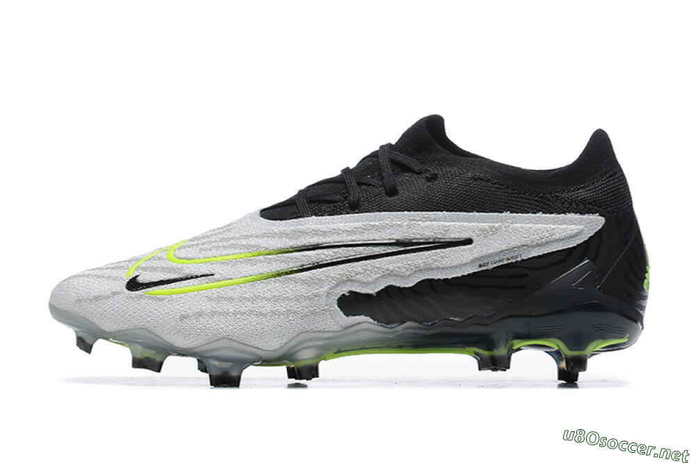 Men's Nike Phantom GX Elite FG Football Boots - Grey/Black/Yellow 0