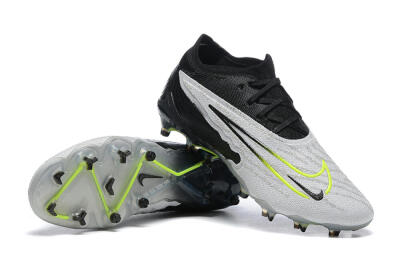 Men's Nike Phantom GX Elite FG Football Boots - Grey/Black/Yellow