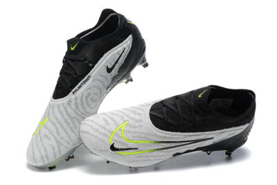 Men's Nike Phantom GX Elite FG Football Boots - Grey/Black/Yellow