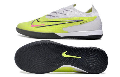 Men's Nike Phantom GX Elite IC Football Shoes - Yellow/Grey/Red/Black