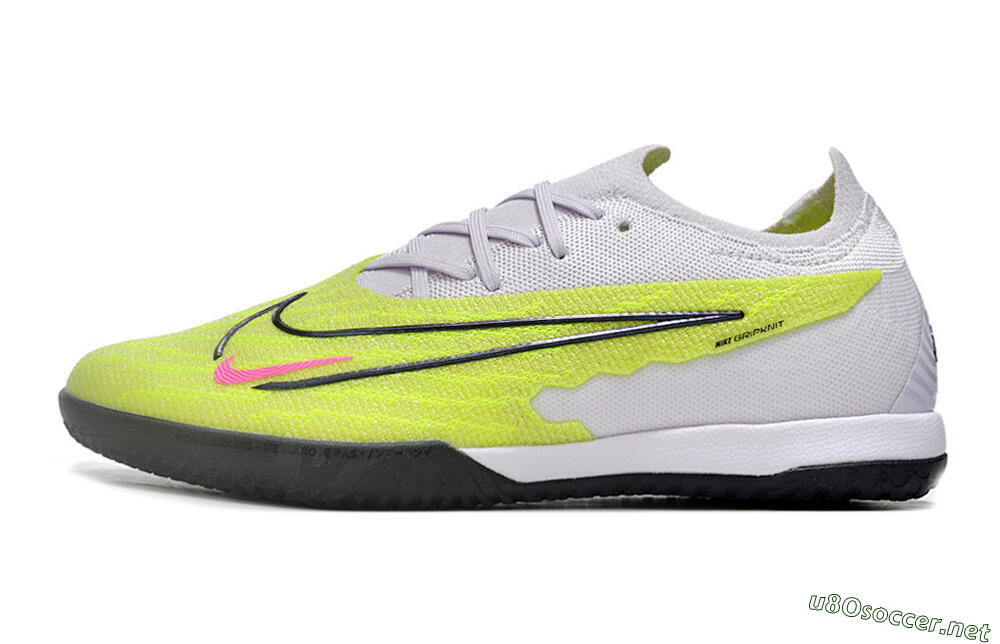 Men's Nike Phantom GX Elite IC Football Shoes - Yellow/Grey/Red/Black 0