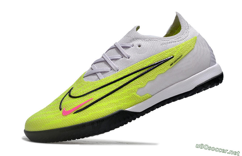 Men's Nike Phantom GX Elite IC Football Shoes - Yellow/Grey/Red/Black 5