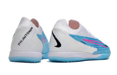 Men's Nike Phantom GX Elite IC Football Shoes - Blue/White/Pink