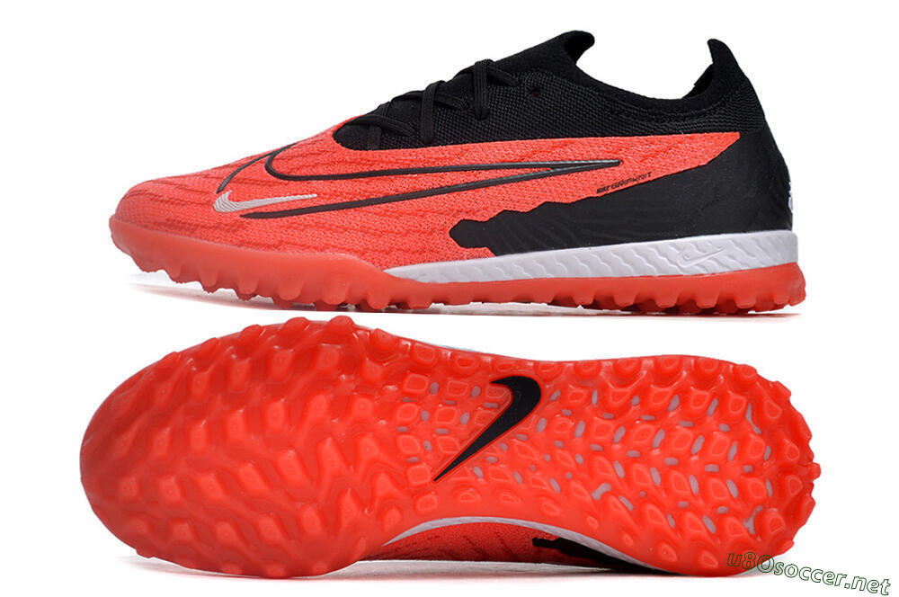 Men's Nike Phantom GX Elite TF Football Shoes - Red/Black/White 1
