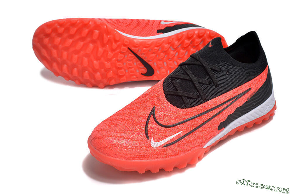 Men's Nike Phantom GX Elite TF Football Shoes - Red/Black/White 3