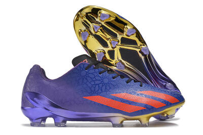 Men's Adidas X Crazyfast.1 FG Football Boots - Blue/Purple/Red