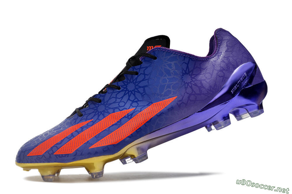 Men's Adidas X Crazyfast.1 FG Football Boots - Blue/Purple/Red 5