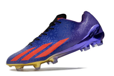 Men's Adidas X Crazyfast.1 FG Football Boots - Blue/Purple/Red