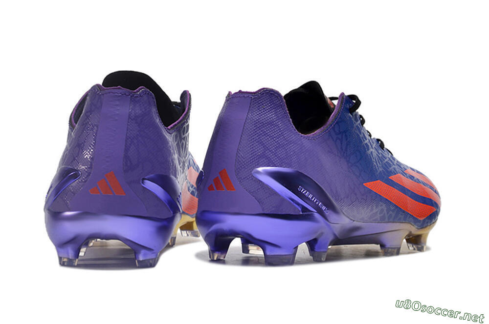 Men's Adidas X Crazyfast.1 FG Football Boots - Blue/Purple/Red 6