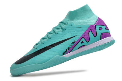 Men's Nike Air Zoom Mercurial Superfly 9 Elite IC Football Shoes - Blue/Purple/Black
