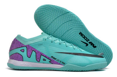 Men's Nike Air Zoom Mercurial Vapor 15 Elite IC Football Shoes - Blue/Purple/Black