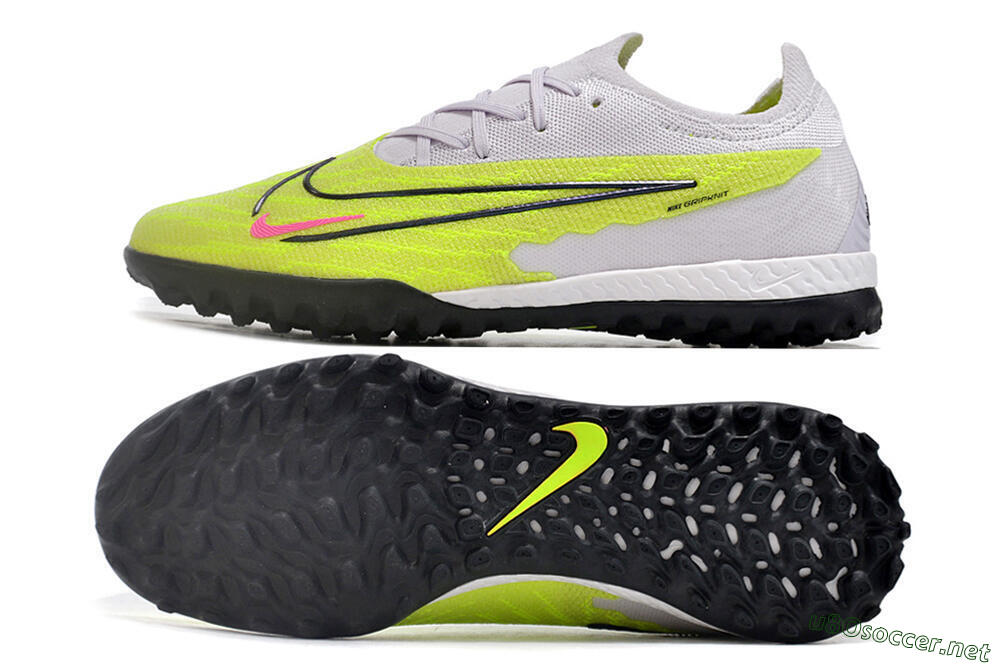 Men's Nike Phantom GX Elite TF Football Shoes - Green/Blue/White 1