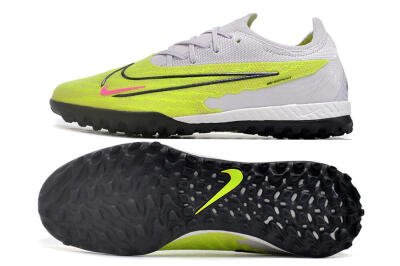Men's Nike Phantom GX Elite TF Football Shoes - Green/Blue/White