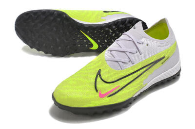 Men's Nike Phantom GX Elite TF Football Shoes - Green/Blue/White