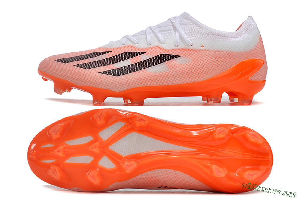 Men's Adidas X Crazyfast.1 FG Football Boots - White/Red/Black 1