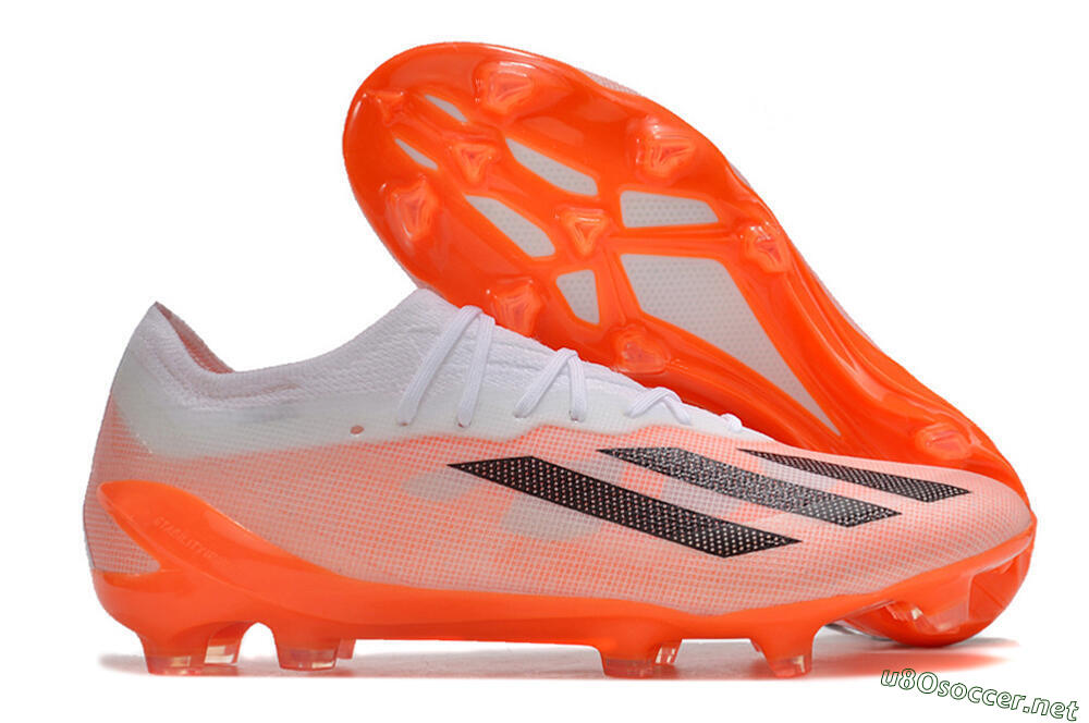 Men's Adidas X Crazyfast.1 FG Football Boots - White/Red/Black 2