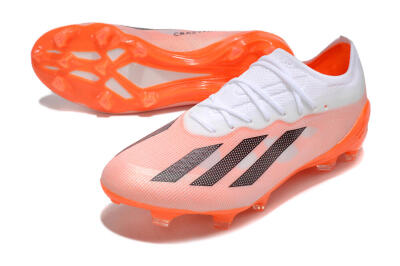 Men's Adidas X Crazyfast.1 FG Football Boots - White/Red/Black