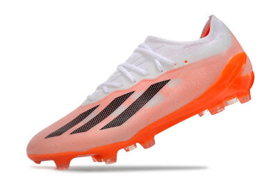 Men's Adidas X Crazyfast.1 FG Football Boots - White/Red/Black