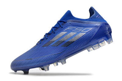 Men's Adidas F50 Adizero FG Football Boots - Blue/Silver/Black