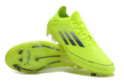 Men's Adidas F50 Adizero FG Football Boots - Yellow/Black