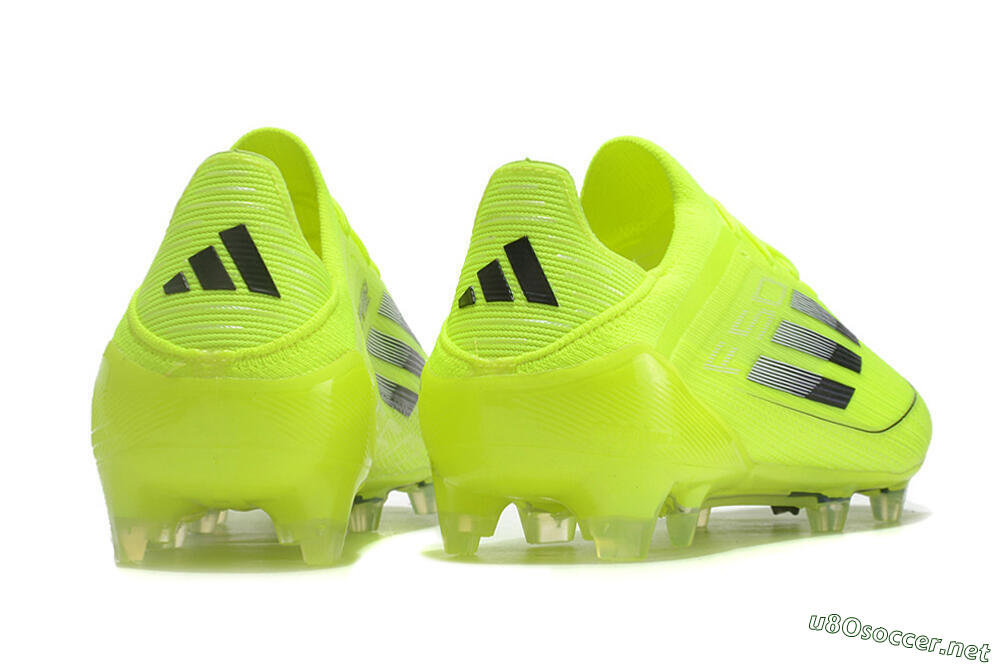 Men's Adidas F50 Adizero FG Football Boots - Yellow/Black 6