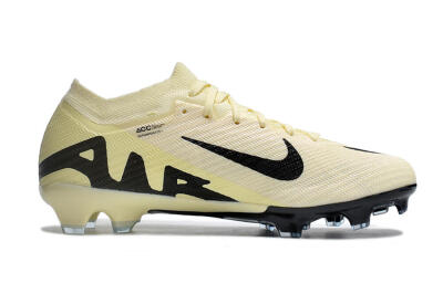 Men's Nike Air Zoom Mercurial Vapor 15 Elite FG Football Boots - White/Black/Beige