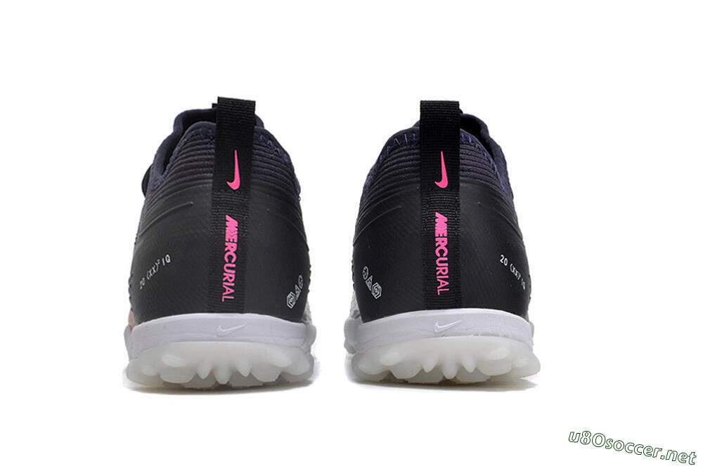 Unisex Nike Air Zoom Mercurial Vapor 15 Pro TF Football Shoes - Black/Gold/White 5