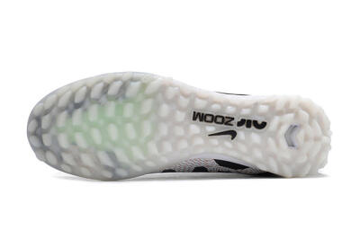 Unisex Nike Air Zoom Mercurial Vapor 15 Pro TF Football Shoes - Black/Gold/White