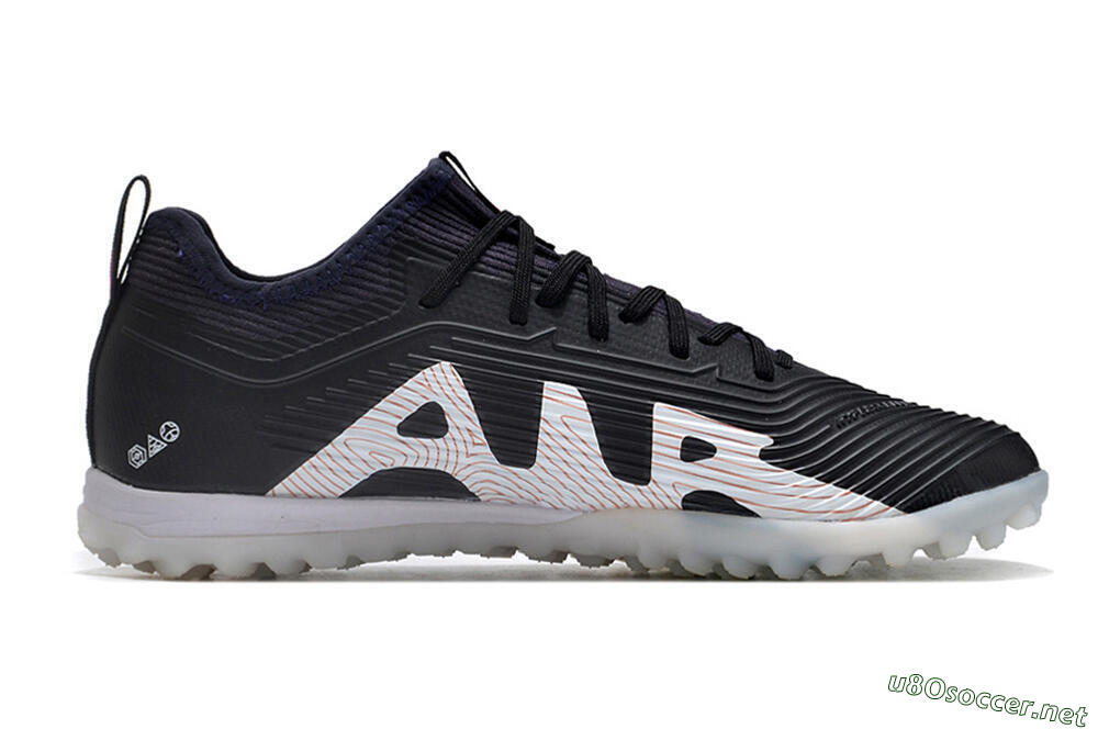 Unisex Nike Air Zoom Mercurial Vapor 15 Pro TF Football Shoes - Black/Gold/White 7