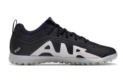 Unisex Nike Air Zoom Mercurial Vapor 15 Pro TF Football Shoes - Black/Gold/White