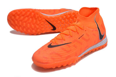Men's Nike Phantom Luna Elite NU TF Football Shoes - Orange/Purple/Black