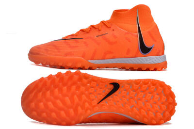 Men's Nike Phantom Luna Elite NU TF Football Shoes - Orange/Purple/Black