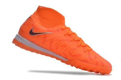 Men's Nike Phantom Luna Elite NU TF Football Shoes - Orange/Purple/Black